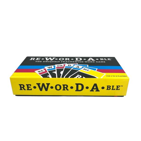 Rewordable The Uniquely Fragmented Word Game by Allison Parrish NEW - Picture 3 of 9